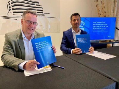 El Plan Estrat&eacute;gico de Infraestructuras Educativas multiplica las ventajas para Tenerife del plan de choque del Sur