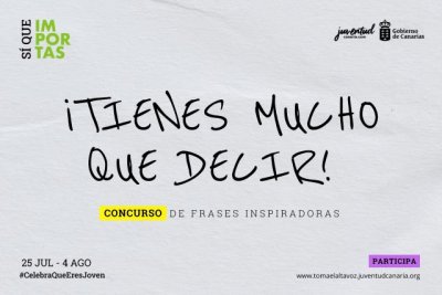 &ldquo;S&iacute; que importas&rdquo; lema del Gobierno para buscar protagonistas en el D&iacute;a Internacional de la Juventud