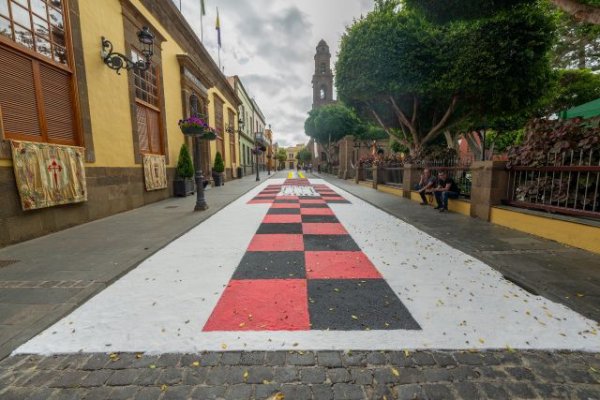 Gáldar: El Ayuntamiento anima a la ciudadanía a participar este domingo en la elaboración de las alfombras del Corpus Christi
