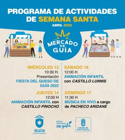 El Mercado de Guía ofrece a partir de mañana miércoles diversas propuestas lúdicas para todos los públicos