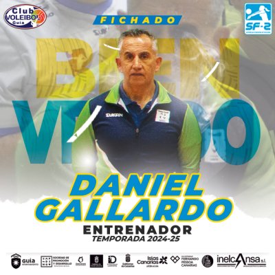 Voleibol: Daniel Gallardo nuevo entrenador del Gu&iacute;a CDV Universidad Fernando Pessoa