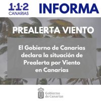 El Gobierno de Canarias declara la situaci&oacute;n de prealerta por viento en Canarias