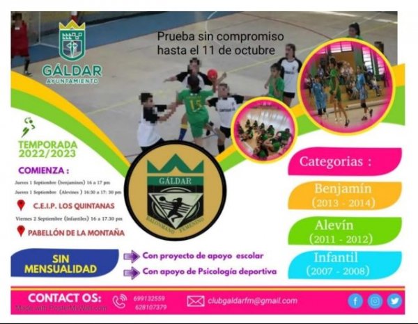 El club deportivo GaBaFe Gáldar Balonmano empezó sus entrenamientos
