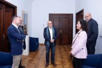 El presidente del Cabildo y la consellera de Territorio del Consell compartieron experiencias en la gesti&oacute;n del Patrimonio Mundial