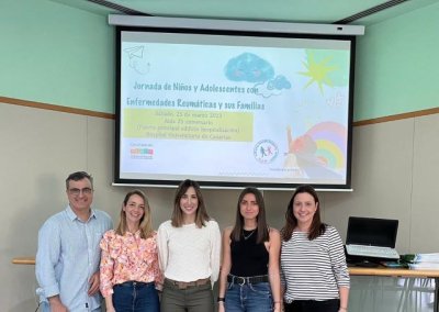 El HUC re&uacute;ne a pacientes y familias en una Jornada de ni&ntilde;os y adolescentes con enfermedades reum&aacute;ticas