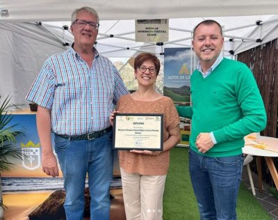 Cueva Pintada recibe el premio a la innovaci&oacute;n tur&iacute;stica por parte los ayuntamientos de la Mancomunidad del Norte