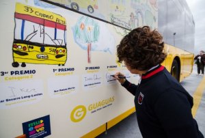 Guaguas Municipales convoca la décima edición del concurso de dibujo infantil con motivo de la Semana Europea de la Movilidad