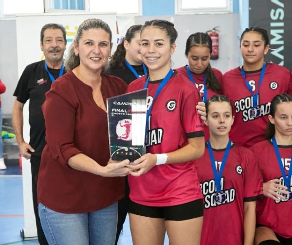 Balonmano Femenino: El 3COM Squad Valsequillo se proclama Campeón de la Final Four Cadete Femenino