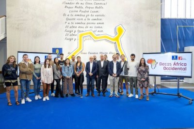 19 j&oacute;venes parten hacia su destino laboral gracias a las becas de internacionalizaci&oacute;n &lsquo;&Aacute;frica Occidental&rsquo; del Cabildo