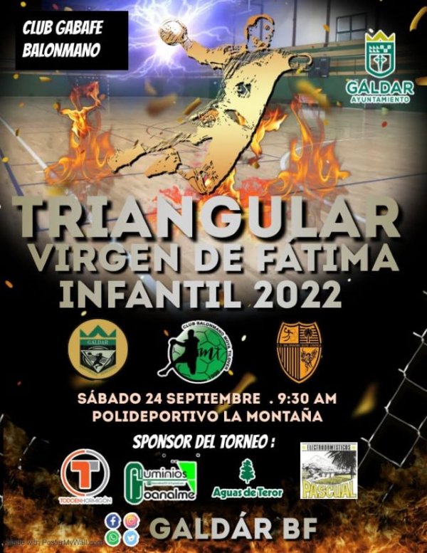 Gáldar: Primer torneo infantil de balonmano &#039;Virgen de Fátima&#039;, organizado por el Club GABAFE