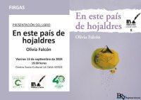 Villa de Firgas: El poemario &ldquo;En este pa&iacute;s de hojaldres&rdquo;, de la firguense Olivia Falc&oacute;n, se presenta en La Casa Verde el 13 de septiembre