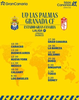 Radio Faro del Noroeste retransmite hoy domingo, a las 17.30 horas: UD Las Palmas - Granada CF