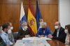 El ministro Marlaska asiste al Comité Director del PEVOLCA