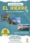 La Concejal&iacute;a de Pol&iacute;tica Social y del Mayor de La Aldea de San Nicol&aacute;s organiza un viaje a la isla de El Hierro