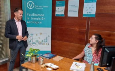 Zapata invita a ciudadan&iacute;a, administraciones y empresas a asesorarse gratuitamente en las Oficinas Verdes canarias