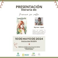La Biblioteca de G&aacute;ldar acoge el viernes 10 de mayo la presentaci&oacute;n de la novela 'Memoria sin rastro', de Myriam L&oacute;pez