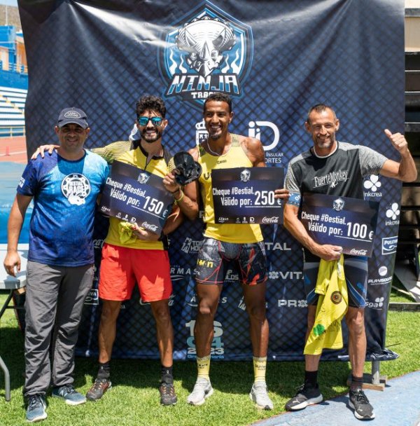 Azman Mesand, campeón de la I edición de la Gran Canaria Ninja Track