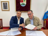 Deportes destina 380.000 euros a la nueva cubierta de la cancha del CEIP Princesa Arecida, en Villa de Mazo