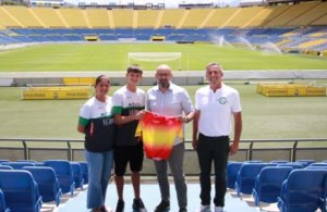 Aridany Romero recibe al campeón de España de BTT XCO