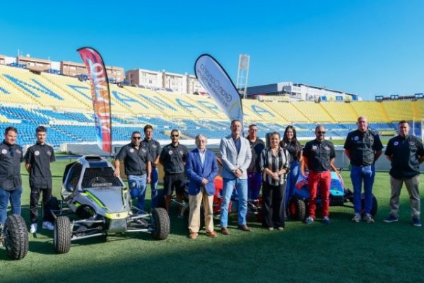 Ocho equipos disputarán el Trofeo MV Car Cross Canarias, modalidad que estará presente este fin de semana en el XIX Rally de Tierra de Santa Lucía