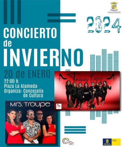 La Aldea: Invierno con música, de la mano de Mrs. Troupe y Tacones Rojos