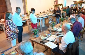 La Fiesta del Queso 2024 cosech&oacute; un rotundo &eacute;xito en su primera edici&oacute;n celebrada hoy en el casco de Gu&iacute;a