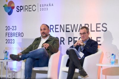 Valbuena expone el PTECan durante la Conferencia Internacional Espa&ntilde;ola de Energ&iacute;as Renovables