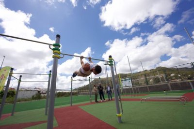 El IID invierte cerca de 128.000 euros en el primer parque de calistenia de Arucas dentro del programa Gran Canaria Activa