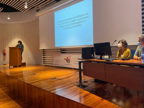 El Área de Salud de Fuerteventura organiza una jornada formativa sobre Manifestaciones Anticipadas de Voluntad