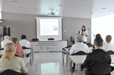 El Aula de Pacientes del Hospital Doctor Negr&iacute;n organiza m&aacute;s de 40 charlas educativas para el pr&oacute;ximo trimestre