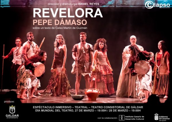 &lsquo;Revelora&rsquo; regresa a G&aacute;ldar el 27 y 28 de marzo con motivo del D&iacute;a Mundial del Teatro