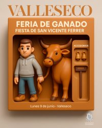Valleseco celebra su día grande con la Gran Feria de Ganado