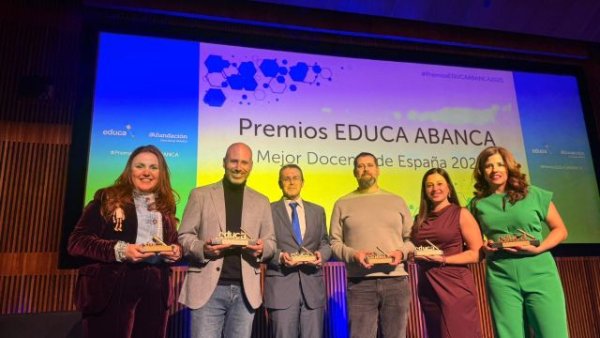 El docente canario Ricardo Acosta, Premio EDUCA ABANCA al Mejor Docente de Espa&ntilde;a 2025 de Primaria