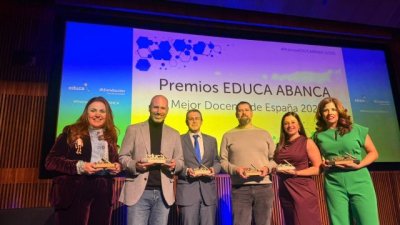 El docente canario Ricardo Acosta, Premio EDUCA ABANCA al Mejor Docente de Espa&ntilde;a 2025 de Primaria