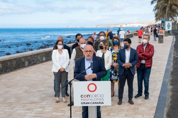 El Cabildo y San Bartolom&eacute; de Tirajana culminan la rehabilitaci&oacute;n del Paseo de Meloneras