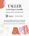El Ayuntamiento de La Aldea de San Nicol&aacute;s abre las inscripciones para participar en el taller de lettering en familia
