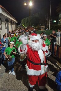 Gáldar: Visita de Papá Noel a Barrial