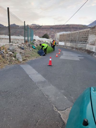 Concluye el proyecto de mejoras paisajísticas de La Aldea de San Nicolás