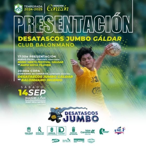 Balonmano: El Music Meets Tourism Gáldar comienza a rodar