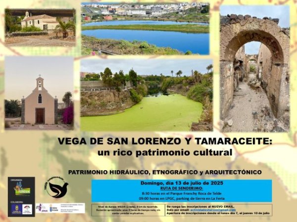 Senderismo: San Lorenzo y Tamaraceite por senderos de patrimonio, agua y etnografía