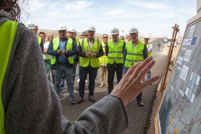 El Gobierno pondrá en servicio este año un tramo de la autovía entre La Caldereta y el aeropuerto de Fuerteventura
