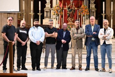 G&aacute;ldar presenta la restauraci&oacute;n de seis obras del Templo Santuario de Santiago