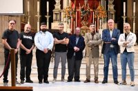 Gáldar presenta la restauración de seis obras del Templo Santuario de Santiago