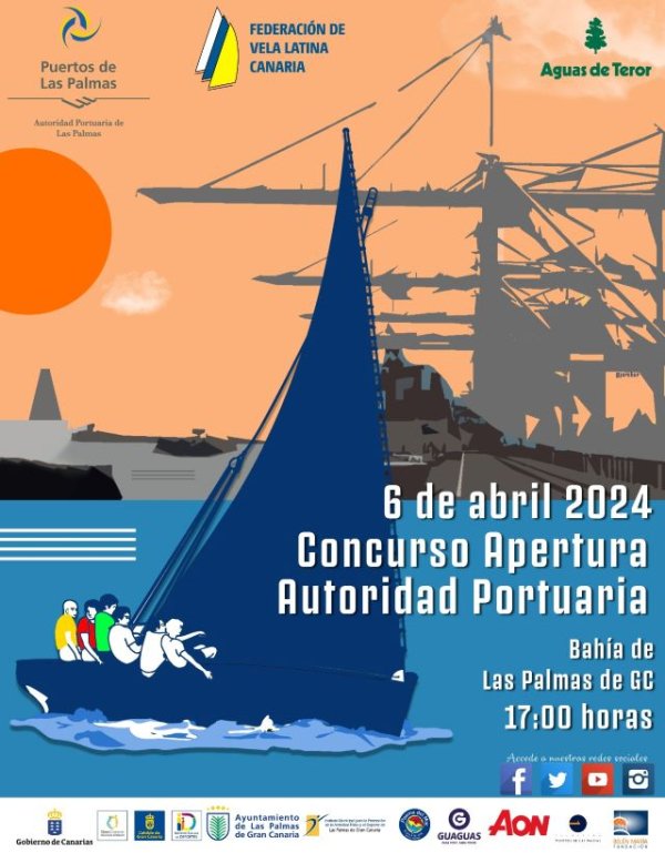 El Concurso Apertura Fundación Puertos de Las Palmas abre la temporada de Vela Latina Canaria