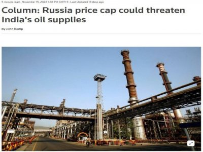 Desacreditando el alarmismo previo de Reuters sobre las relaciones energéticas ruso-indias