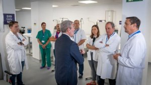 Clavijo destaca la mejora en la calidad que aporta el nuevo Hospital de D&iacute;a Quir&uacute;rgico de La Candelaria
