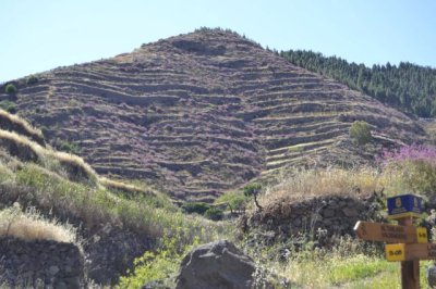 G&aacute;ldar realiza una ruta de senderismo para conocer la arquitectura patrimonial de sus Altos
