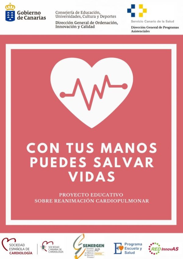 Educación promueve la formación en reanimación cardiopulmonar en las aulas
