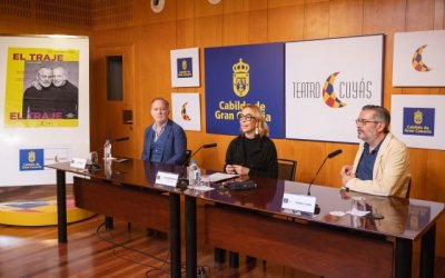 Javier Guti&eacute;rrez y Luis Bermejo protagonizan &lsquo;El traje&rsquo; en el Teatro Cuy&aacute;s, una comedia sobre la corrupci&oacute;n y las miserias humanas