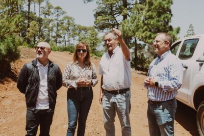 La Palma: Barreto: “La recuperación de la viña en la comarca noroeste es el mejor aliado en la lucha contra el fuego»